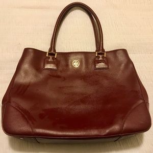 Tory Burch Robinson Leather Tote w/ Dust Bag